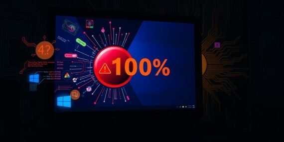 error cpu 100% en windows